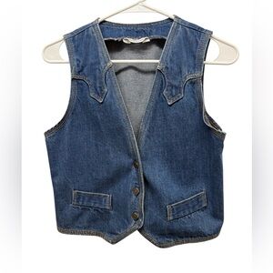 Levi's Vintage Classic Blue Denim Vest